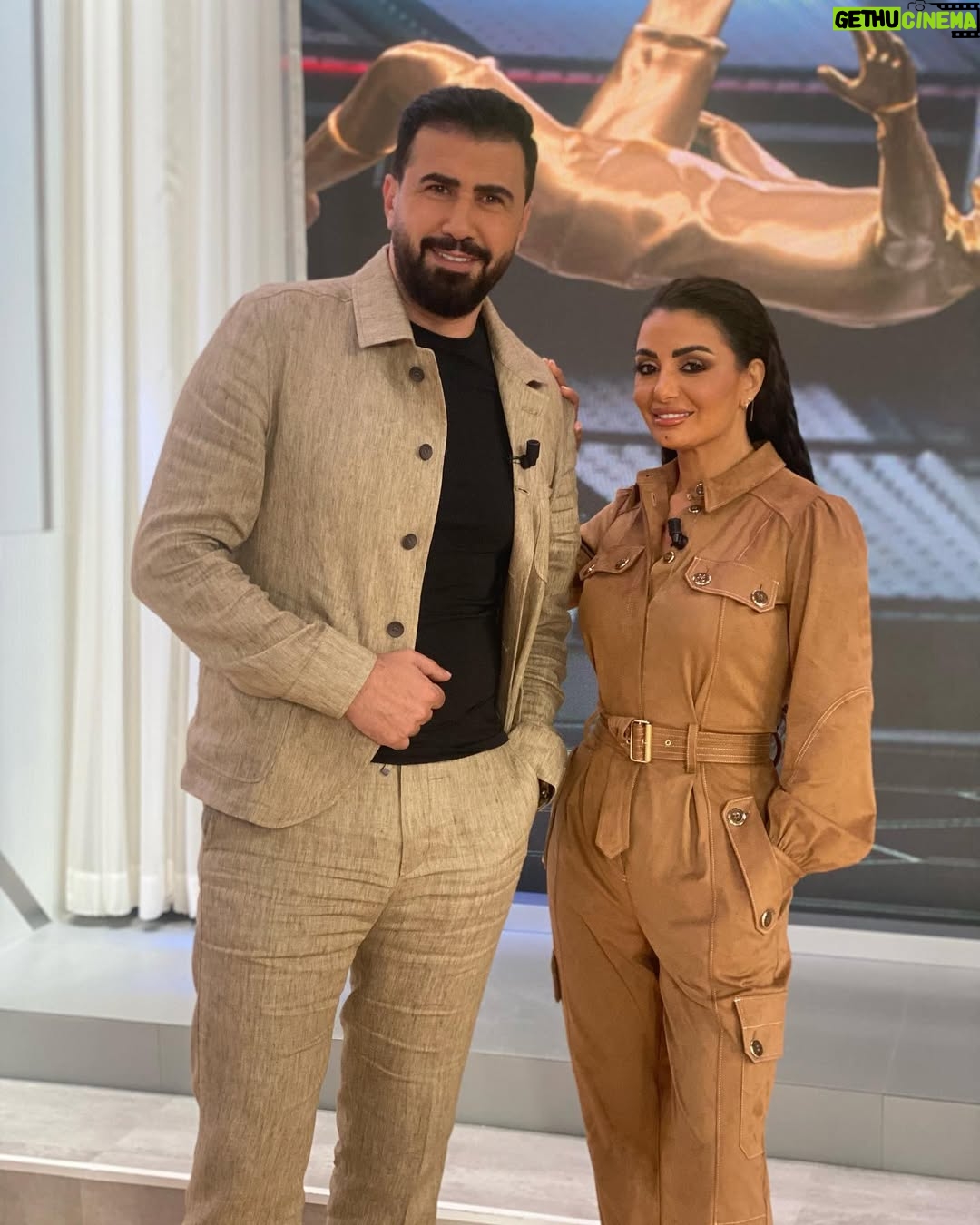 Dima Al Jundi - 23.8K Likes - من أحلى و أمتع اللقاءات اللي صورتها مع الصديقين الغاليين @mustafa_agha1 @khaled_alkeesh 🥰 
-
انشالله تكونوا حبيتوا الحلقة 🙏🏼 و اللي ما قدر يشوفها صارت موجودة على #شاهد @shahid.vod @sadaelmalaeb 
-
شكراً لكل اللي اهتموا بإطلالتي 😘

Image Consultant @assafnayssa
Stylist @osama.eldeebstyle
@mayssaassaf.academy @
Dressed by @elisabettafranchi @krisma_me 
-
@laurancebeautysalon makeup & hairstyle by Sam 

#celebritystylist #dima_aljundi  #dubai #makeuplook #hairstyle #wetlook #stylefashion 
#stylist #mydubai #interview 
#celebrity #liveshow #explore 
#show #expo2020 
#beautiful #ديمة_الجندي #uae