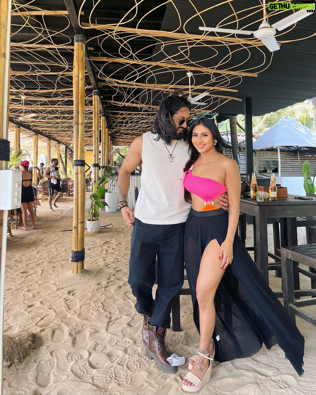 Dimple Paul - 9.7K Likes - All smiles with this one 💕 @kanishk_205 🧿

#lovebirds #couple #vacation
