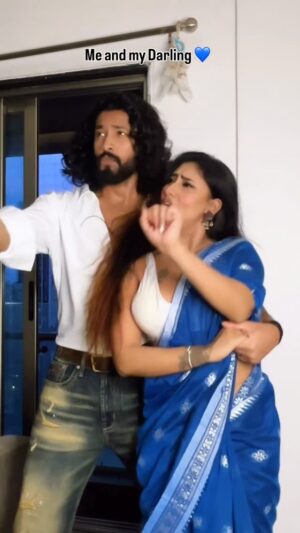 Dimple Paul Instagram - Legend says we are still laughing 🤣 @kanishk_205 🤌🏻😘

#reel #kaisebani #trending #explore #viral #funnyreel #couple #funnyvideos #dance #salmankhan