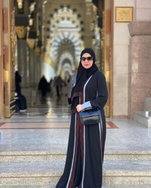 Dina Fouad Instagram - الحمدلله 🤲 دعوتى كانت لكل الناس اللى بتحبنى من قلبها ربنا يرزقكم زياره بيت الله ومسجد الرسول ويرزقكوا فرحه القلب اصل فرحه القلب دى رزق الحمدلله عليها ❤️