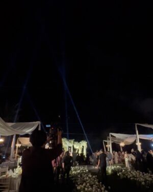 Dinda Kirana Instagram - A night of love, lights, and laughter celebrating the beautiful wedding of our dearest friend. Grateful for these golden souls and fleeting memories that shine brighter than jewels šŖ½āØ