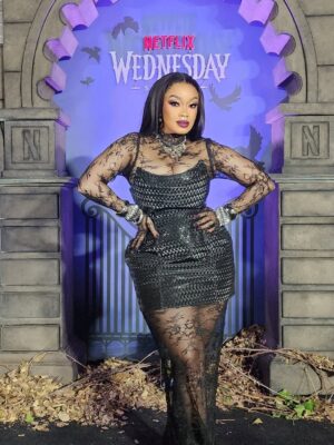 Dineo Langa Instagram - What a delicious burial for boring! Dying to do it again, alas... #nevermore4evermore 🪦⚰️ #auntyniecedate
New season of Wednesday coming soon