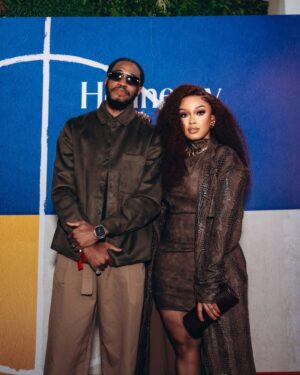 Dineo Langa Instagram - It was his turn to choose our date for date night. Crush yam' 😍😍😍 @solontsizwa 🫦
BAL X HENNESSY
📸: @_rtcstudios