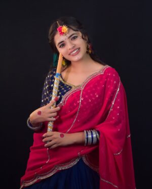 Dipika Rana Instagram - Ek Radha, Ek Meera 🦚❤️
Photo edit by :- @work_by_vortex
#radha #meera #krishna #post #feed #instagram #love