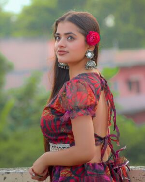 Dipika Rana Instagram - ❤️ Beautiful Lehenga From :- @the_style_hub14
📷Photo edit, by :- @work_by_vortex
#newpost #feed #dipikarana
