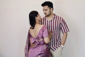 Divya Chanana Instagram - One Month Completed Feels Like One Day with You @hydra_hrishav ❤️🧿
.
.
.
.
.
.
.
.
.
#marriage #newlyweds #marraigevibes♥️ #lovelife #love #divya #hrishav #dishav #goodvibes