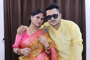 Divya Chanana Instagram - Radhe Radhe ❤️
.
.
.
.
.
.
.
.
.
.
#couple #radharani #radhakrishna #janmastamispecial❤️ #janmashtami #divya #dishav #hrishav #newlywed