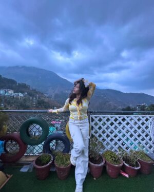 Divyanshi Jaiswal Instagram - POV: You take a solo trip and realize you're actually fun to hang out with🪷🙂↕️