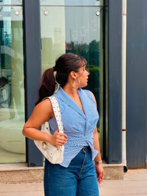Divyanshi Jaiswal Instagram - Chic happens.🌀