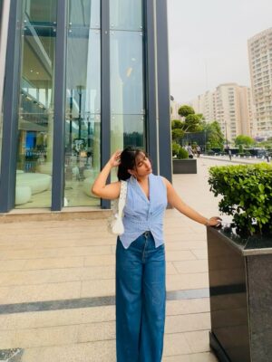 Divyanshi Jaiswal Instagram - Chic happens.🌀