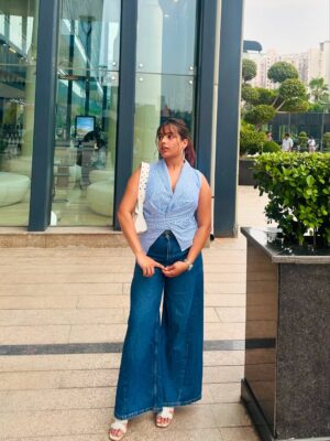 Divyanshi Jaiswal Instagram - Chic happens.🌀
