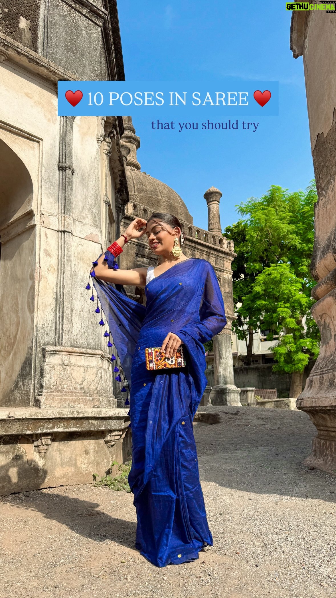 Dixita Patel - 21.7K Likes - Saree moments 🙈🦋🤍
.
.
Saree from - @gehen_saree 
Earrings - @jot_jewellery_empire 
.
.

.
#saree #sareelove #sareefashion #sareelover #explorepage #exploremore #trend #trending #viral #poser #posingtricks #pose #poses #posesforpictures #photography #photos #photo #photograph #howtopose #poseing #tip #pictip #reel