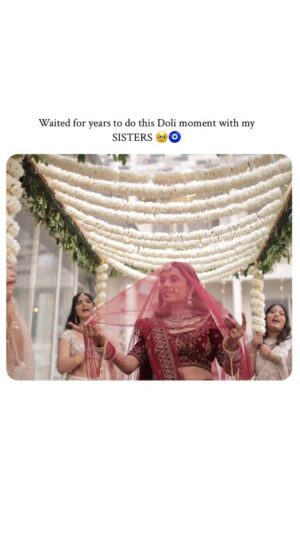 Doll Daundkar Instagram - My girls took over with love, with madness, with all their heart. 🥺💗”
📷 @vb_bagde_mr.photographer