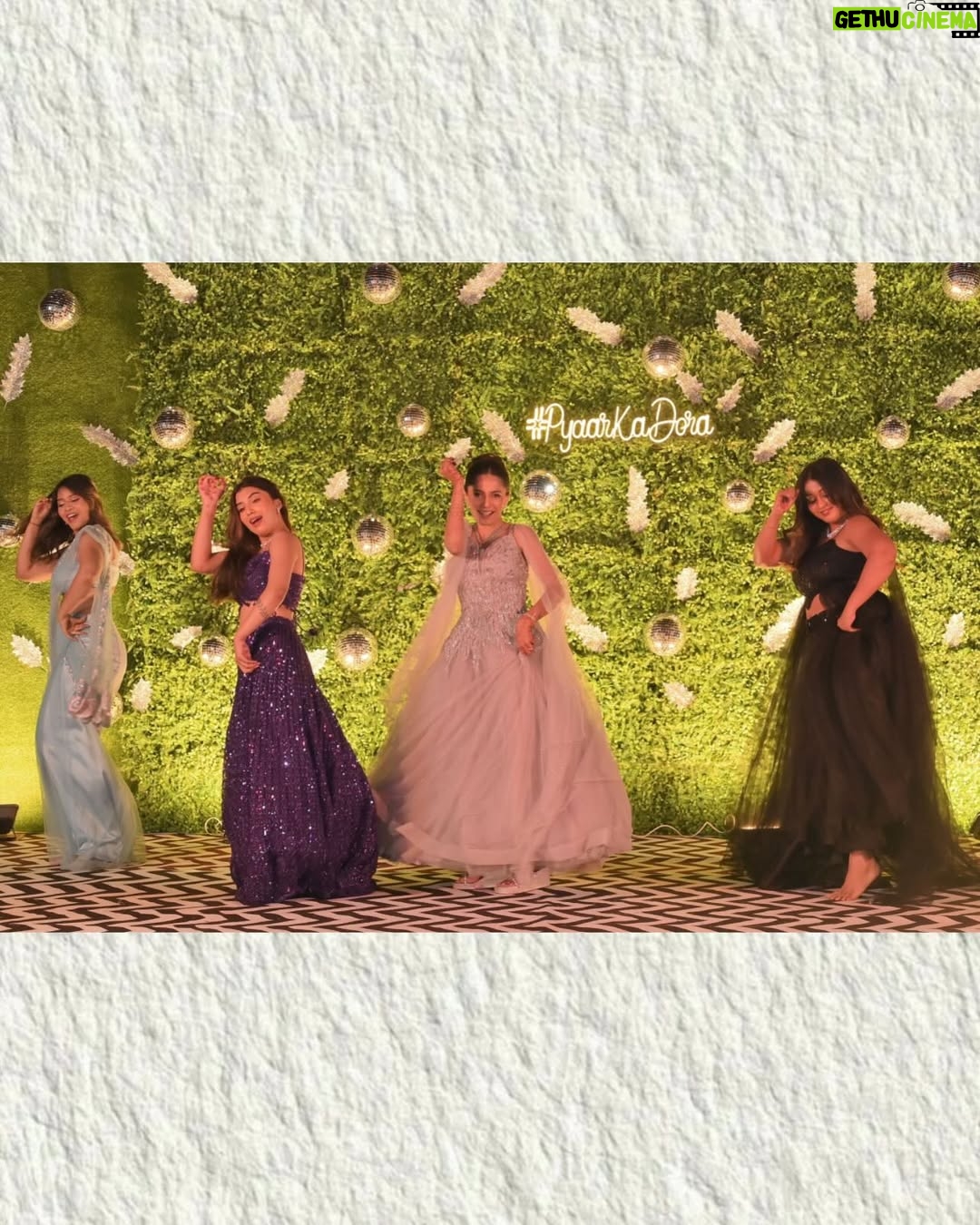 Doll Daundkar - 78.9K Likes - Sangeet Night To Remember 🎶
“Lights, camera, dance! 💃✨ Our sangeet wasn’t just a celebration, it was a full-blown Bollywood blockbuster with love, laughter, and nonstop vibes! 🎤🔥 

#DoraPyaarKa

Planner @mywedzy 
📸 @vb_bagde_mr.photographer