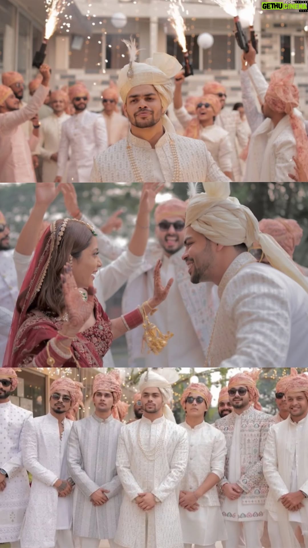 Doll Daundkar - 90.4K Likes - When the bride and her tribe decide to crash the baaraat, you know it’s going to be legendary! ❤️
Who says the groom gets to have all the fun ?
Also all my boys were on fire ! 🔥

Shot by @vb_bagde_mr.photographer 

Edited by @nytron_yt