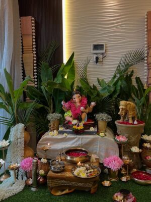 Doll Daundkar Instagram - गणपती बाप्पा मोरया !! 🪷🪞🦢🌺