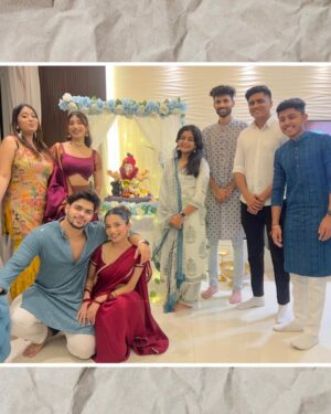 Doll Daundkar Instagram - || गजानना गजानना पार्वतीनंदन गजानना विघ्न विनाशक एकदंताय गौरीपुत्रा गजानना || 🌺✨