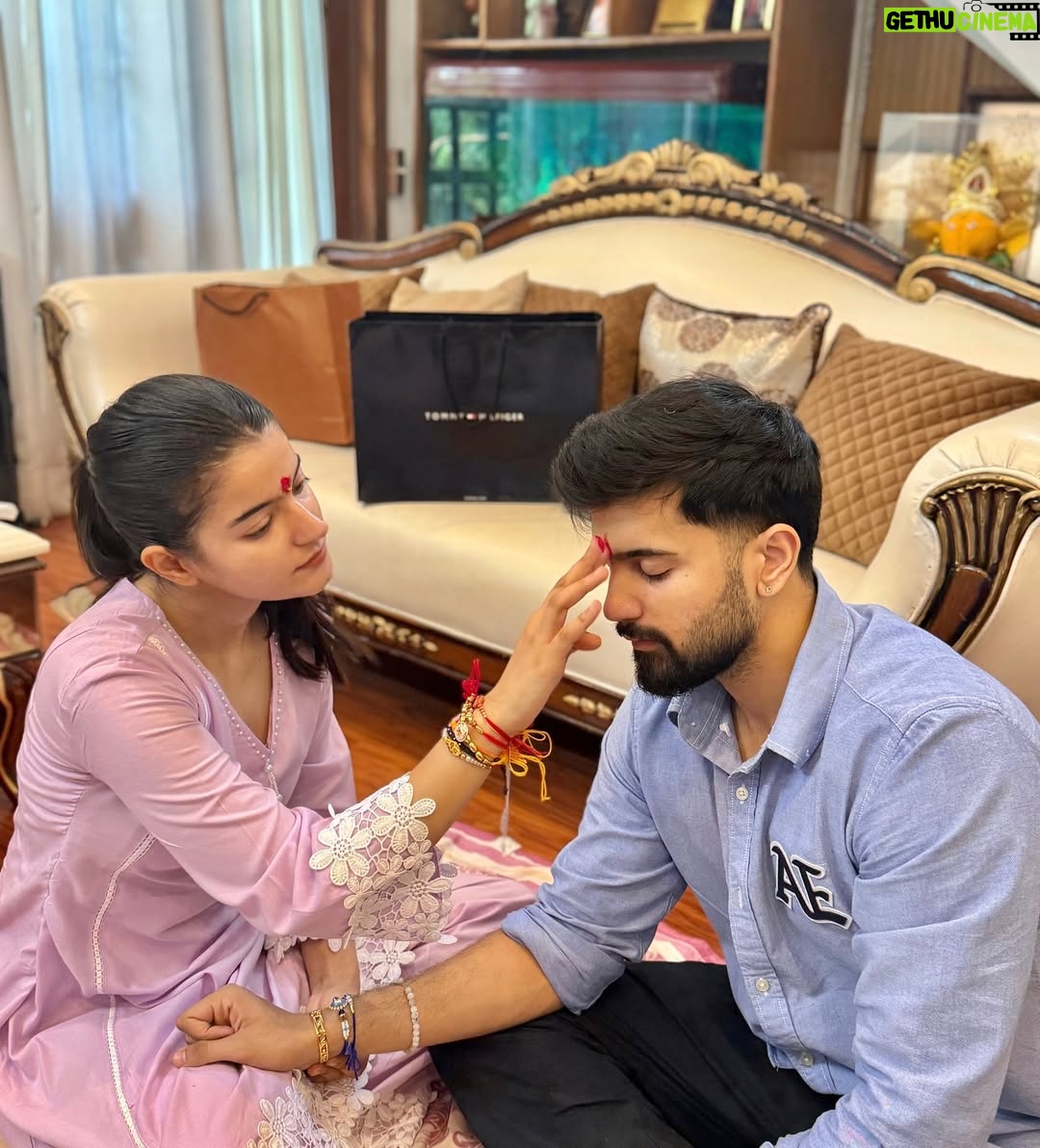 Drishti Kharbanda - 25.1K Likes - Raksha Bandhan 2025 💖
 Every year, the Sarvani Pathshala kids tie rakhis to me...a tradition filled the purest kind of love. And for the last 5 years, Sahil..a follower has never missed sending me a rakhi...wishing you all a very Subah Raksha Bandhan