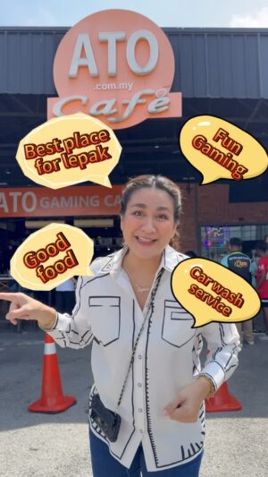 Dynas Mokhtar Instagram - Think weāre just another cafĆ©? Think again. Let Dynas show you what ATO Gaming CafĆ© TTDI is really all about! š®š
Ā
⨠Event Space for Every Occasion
Whether itās a birthday bash or a business meet, our space fits up to 100 guests, indoors for cozy vibes or outdoors for fresh air fun!
š ļø Tailored Event Planning
From themes to decorations, weāve got the details covered to make your event uniquely yours.
š¹ļø Arcade Heaven Awaits
Once you're done eating, step into our arcade zone ā where retro classics meet modern hits!
š“ More Than Just Snacks
Serving up both local favorites and western delights, from fresh brew coffee to teh ais and sirap bandung.
š§½ Car Wash Convenience
While you game and dine, let your car shine! A car wash is just next door.
Ā
š Find Us At: ATO Gaming CafĆ© TTDI
š Open Daily: 10AM ā 12AM (midnight)