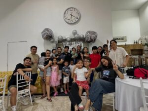Dynas Mokhtar Instagram - Celebrating Khyra, Qaish, Obil & Oliss — the lights of my life. One big party for all my little hearts 🎉❤️