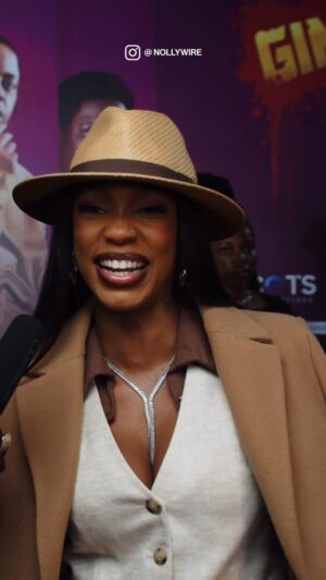 Efe Irele Instagram - At the ‘Gingerrr’ premiere, Efe Irele shared how she’s no longer the same person since her film ‘My Mother Is A Witch’ had a successful cinema run.
She also hinted at a new project in the works.
In ‘Gingerrr’ , four women come together to carry out the ultimate heist and conquer their known and unknown enemies.
‘Gingerrr’ is coming to cinemas nationwide from September 26th , 2025.
Starring : Bisola Aiyeola, Bolaji Ogunmola,
Bukunmi ‘KieKie’ Adeaga-Ilori,Wumi Toriola, Shaffy Bello, Odunlade Adekola, Adedimeji Lateef, ,Timini Egbuson, Blossom Chukwujekwu, Adebowale’ Mr Macaroni’ Adedayo, Lizzy Jay, Akinola ‘Kamo State’ Ayoola, Micheal Ejoor, Emeka Okoye, Olu ‘Deno Adebamowo, Fathia Williams, Agah Shammah, Toyin Oshinaike, Taiwo Hassan, Kazeem ‘Mama No Network’ Atinuke, Fatai Adekunle Adetayo, Akinosho Oladimeji Samuel, Tobi Oladele
Director : Yemi ‘Filmboy’ Morafa
Producer : @mznformed
Executive Producers / Producers
@kie_kie__
@bolajiogunmola
@iambisola
@wumitoriola
@iamopeajayi
@chapelhilldenham
Distributed by : @cinemaxng
#gingerrrthemovie