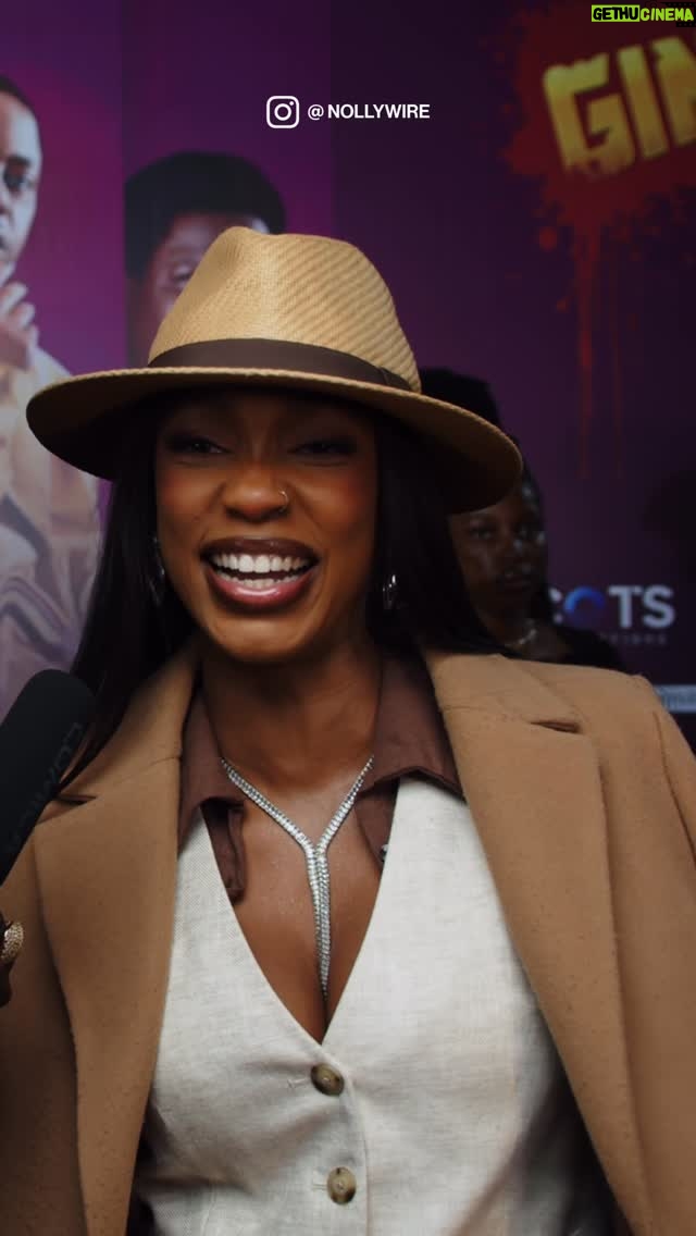 Efe Irele - 1.4K Likes - At the ‘Gingerrr’ premiere, Efe Irele shared how she’s no longer the same person since her film ‘My Mother Is A Witch’ had a successful cinema run. 
She also hinted at a new project in the works. 

In ‘Gingerrr’ , four women come together to carry out the ultimate heist and conquer their known and unknown enemies.

‘Gingerrr’  is coming to cinemas nationwide from September 26th , 2025.

Starring : Bisola Aiyeola, Bolaji Ogunmola, 
Bukunmi ‘KieKie’ Adeaga-Ilori,Wumi Toriola, Shaffy Bello, Odunlade Adekola, Adedimeji Lateef, ,Timini Egbuson, Blossom Chukwujekwu, Adebowale’ Mr Macaroni’ Adedayo,  Lizzy Jay, Akinola ‘Kamo State’ Ayoola, Micheal Ejoor, Emeka Okoye, Olu ‘Deno Adebamowo, Fathia Williams, Agah Shammah, Toyin Oshinaike, Taiwo Hassan, Kazeem ‘Mama No Network’ Atinuke, Fatai Adekunle Adetayo, Akinosho Oladimeji Samuel, Tobi Oladele 

Director : Yemi ‘Filmboy’ Morafa

Producer : @mznformed

Executive Producers / Producers
@kie_kie__
@bolajiogunmola
@iambisola
@wumitoriola
@iamopeajayi
@chapelhilldenham

Distributed by : @cinemaxng

#gingerrrthemovie