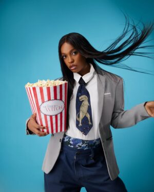Efe Irele Instagram - Let’s feast !!! 🍿
My Mother Is a Witch’ is now showing on www.kava.tv @kava.tv 🥳🥳
Photo- @Koal_worldbackup
Creative director and stylist - @anniet.e of @exqueze__me_
Pants - @brutt_force__
#MyMotherIsAWitch #MMIAW #kava
