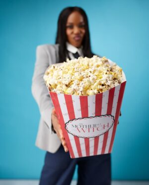 Efe Irele Instagram - Let’s feast !!! 🍿
My Mother Is a Witch’ is now showing on www.kava.tv @kava.tv 🥳🥳
Photo- @Koal_worldbackup
Creative director and stylist - @anniet.e of @exqueze__me_
Pants - @brutt_force__
#MyMotherIsAWitch #MMIAW #kava