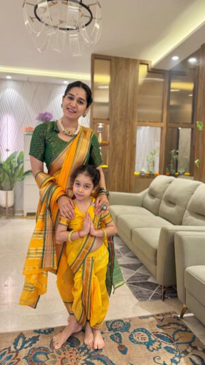 Ekta Varma Instagram - 🌺Ganpati bappa morya!🌺
@mommy_mode_on
#ganpatibappamoriya #ganesha #ganeshchaturthi #ganeshnation🌙️___ #mumbai #marathi #ganpatibappamorya_ #viral