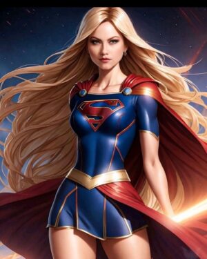 Ellen Rocche Instagram - Arte linda que recebi depois que me vesti de Super Girl❤️ Obrigada Fábio Alves