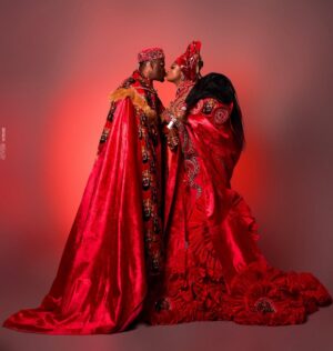 Eniola Ajao Instagram - When acting turns into feeling… maybe it was never just a scene. We were caught between scripts and stolen glances… and somehow, it feels real..
Cheta and Lola!!! This couple will make you want to enter the screen because of the dynamics of their relationship but I guess the heart wants what it wants afterall @zubbymichael Obim, oko mi, ade mi, ife mi, you charge everything you fashion with a breathe of your own spirit. Thanks for owning the Cheta character and making it so believable. You are whoever you think you are🙌
.
My beautiful family, OWAMBE THIEVES starts shwoing in all cinemas nationwide from April 18. One thing I can tell you for sure is you are about to experience something magical. Don’t be told, make sure you are there to see it with your own eyes
.
Pound the alaram! OWAMBE THIEVES is coming with a big BANG🔥🔥🔥
Outfit @tiannahsplacempire
Gele tied by @abydouz_gele
Makeup @zinys_pro_mua