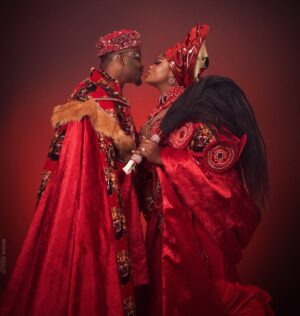 Eniola Ajao Instagram - When acting turns into feeling… maybe it was never just a scene. We were caught between scripts and stolen glances… and somehow, it feels real..
Cheta and Lola!!! This couple will make you want to enter the screen because of the dynamics of their relationship but I guess the heart wants what it wants afterall @zubbymichael Obim, oko mi, ade mi, ife mi, you charge everything you fashion with a breathe of your own spirit. Thanks for owning the Cheta character and making it so believable. You are whoever you think you are🙌
.
My beautiful family, OWAMBE THIEVES starts shwoing in all cinemas nationwide from April 18. One thing I can tell you for sure is you are about to experience something magical. Don’t be told, make sure you are there to see it with your own eyes
.
Pound the alaram! OWAMBE THIEVES is coming with a big BANG🔥🔥🔥
Outfit @tiannahsplacempire
Gele tied by @abydouz_gele
Makeup @zinys_pro_mua