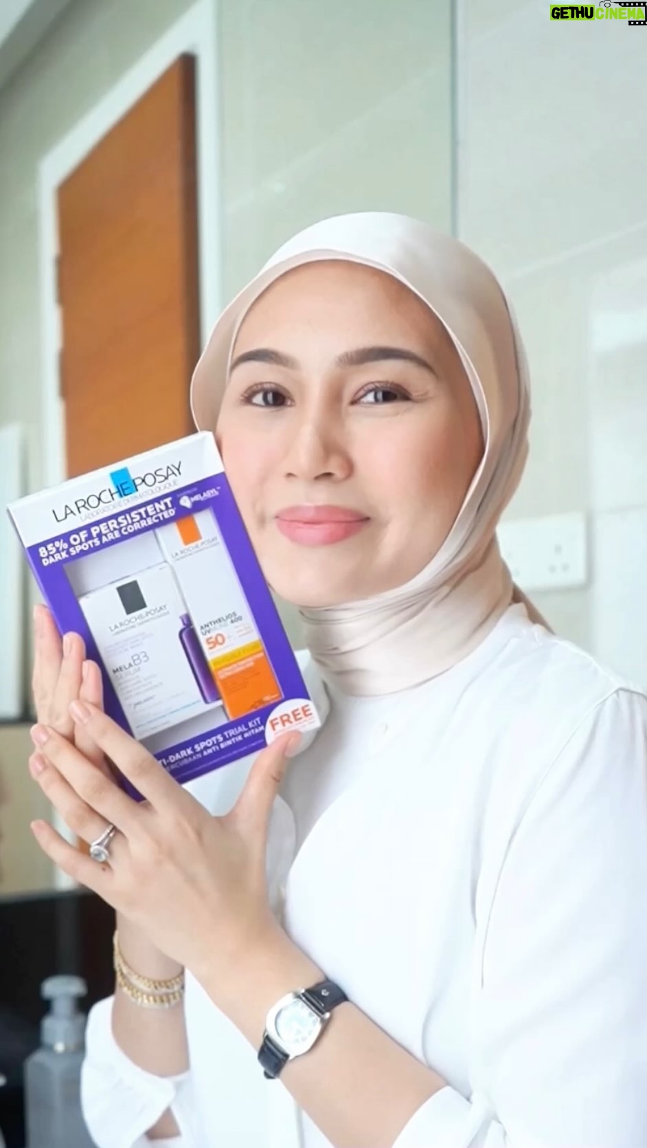 Erin Malek - 236 Likes - Dark spots? Tak payah risau! Cuba Mela B3 Trial Kit sekarang. Hanya RM69.90 dengan Anthelios UVMUNE 400 Invisible Fluid SPF50  PERCUMA! Available di farmasi  utama. 
Grab yours today! ✨

@larocheposay #larocheposaymy #melab3serum #melab3trialkit #antidarkspots