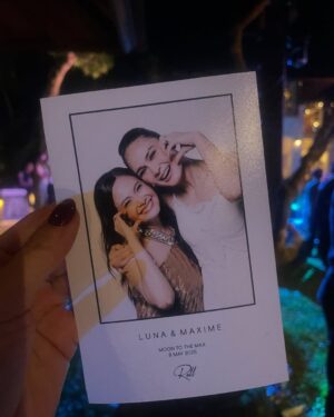 Ersa Mayori Instagram - Love has found its way and it led you to each other ❤️
Congratulations @lunamaya and @bouttier_maxime, wishing you a lifetime of happiness!
#MoonToTheMax