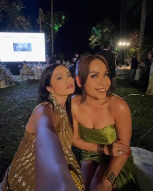 Ersa Mayori Instagram - Love has found its way and it led you to each other ❤️
Congratulations @lunamaya and @bouttier_maxime, wishing you a lifetime of happiness!
#MoonToTheMax