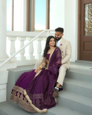 Esha Jhanji Instagram - With every passing moment, our LOVE  continues to grow, and our hearts beat as one . We met, we fell in LOVE, and now we’re beginning our happily ever after. They say every story is beautiful but ours feel like a dream come true. Here’s to the laughter, the LOVE, and the countless memories to come! 🧿
.
.
.
From [20-04-25] to forever, ‘l LOVE  you” 🤍🦋
#esharonmein