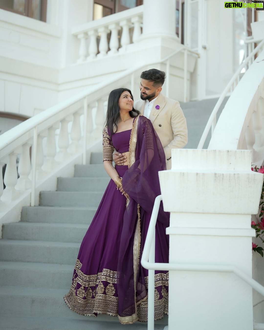 Esha Jhanji - 72.3K Likes - With every passing moment, our LOVE  continues to grow, and our hearts beat as one . We met, we fell in LOVE, and now we’re beginning our happily ever after. They say every story is beautiful but ours feel like a dream come true. Here’s to the laughter, the LOVE, and the countless memories to come! 🧿
.
.
.
From [20-04-25] to forever, ‘l LOVE  you” 🤍🦋
#esharonmein