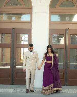 Esha Jhanji Instagram - With every passing moment, our LOVE  continues to grow, and our hearts beat as one . We met, we fell in LOVE, and now we’re beginning our happily ever after. They say every story is beautiful but ours feel like a dream come true. Here’s to the laughter, the LOVE, and the countless memories to come! 🧿
.
.
.
From [20-04-25] to forever, ‘l LOVE  you” 🤍🦋
#esharonmein