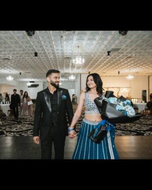 Esha Jhanji Instagram - The start of our beautiful LOVE story.🦋
With every heartbeat, I CHOOSE you.🤍
#esharonmein #baatpakki