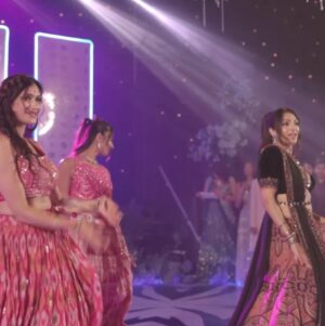 Eshani Pat Instagram - Swipe through ➡️ for my full sangeet performance for @prayuhhh and @champagneparthy_ 🩵

Tutorials coming on my patreon (Patreon.com/eshhpat) in the next few months 👀

Dancing with @meghnac3 and @shiv.dances 💃🏽
My outfit: @qbikofficial 
🎥: @thephotolabin 

Song 1: Loyal X Nainowale Ne x Ride It Remix by @vcbeats 
Song 2: Badi Mushkil Trap Mix by @farooqgotaudio 
Song 3: Ye Ishq Hai by Shreya Ghoshal, Irshad Kamil, and Pritam Chakraborty
Song 4: Kaliyon Ka Chaman x Swalla Remix by @dmix.dk