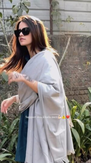 Eshika Rao Instagram - Support System hai tu mera🫵🏻🥷🏻❤️🪬