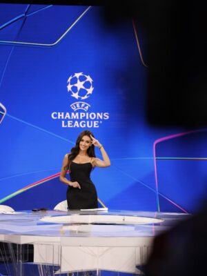 Eva Murati Instagram - THURSDAY🏆MATCHDAY 1 FIXTURES
18:45
CLUB BRUGGE - MONACO
COPENHAGEN -LEVERKUSEN
21:00
FRANKFURT - GALATASARAY
MAN CITYa - NAPOLI
NEWCASTLE - BARCELONA
SPORTING CP - KAIRAT
#championsgirl #evamurati #championsleague #host #tvhost #tv #presenter #tvpresenter #show #tvshow #host #uefa #uefachampionsleague #championsleaguealbania #football #soccer #player