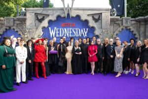 Evie Templeton Instagram - Season 2 Premiere…🖤
@wednesdaynetflix