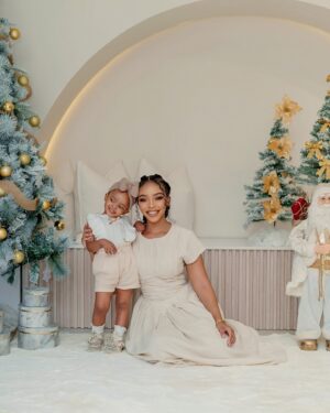 Faith Nketsi Instagram - We wish you and your loved ones a very merry Christmas ❤️🎄