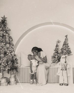 Faith Nketsi Instagram - We wish you and your loved ones a very merry Christmas ❤️🎄