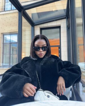 Faith Nketsi Instagram - Snow dump ⛄️