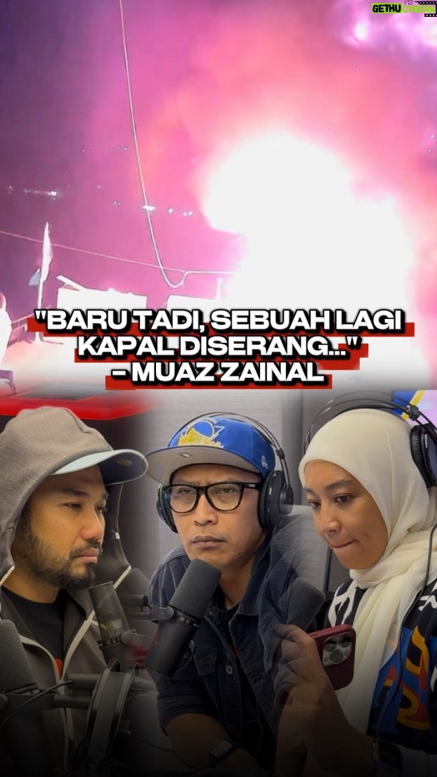 Fara Fauzana - 37.6K Likes - Bekpes Hot berjaya menghubungi @_muazzainal , salah seorang peserta Global Sumud Flotilla yang berada di Tunisia sekarang ni, yang akan menyambung perjalanan ke G4za, P4lestin bila-bila masa sahaja. 

Muaz berkongsi tentang kapal Alma, antara sebuah kapal utama yang membawa bekalan ke G4za, diserang sebentar tadi. 

Kita doakan semoga semua peserta Global Sumud Flotilla diberi kekuatan, keselamatan dan misi membawa bantuan ke Gaza dipermudahkan serta berjaya sampai ke destinasi 🕊️🇵🇸

#HotFMNo1 #HotFM #BekpesHot #TerbaikSentiasaHangat #RadioNo1 #KJjadiDJ
