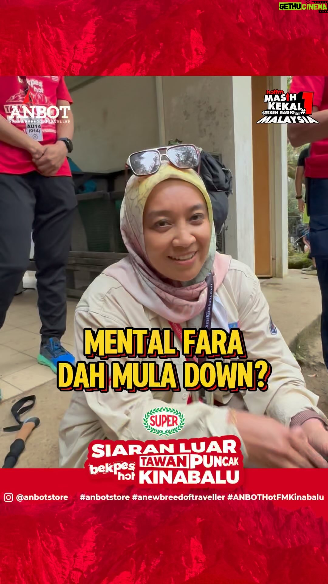 Fara Fauzana - 6.8K Likes - Come on @therealfafau , Chief cakap ni dah 1/3 dah! Kita kasi habis sampai ke Puncak Kinabalu okay 💪🏻

Ini Misi Bekpes Hot Tawan Puncak Kinabalu! 

Bekpes Hot Tawan Puncak Kinabalu, kolaborasi bersama ANBOT: Port barangan outdoor berkualiti , pengedar rasmi jenama Nakawan dan LNT di Malaysia. 

#BekpesHotTawanPuncakKinabalu #BekpesOnTop #BeskpesKinabalu #AnbotHotFMKinabalu