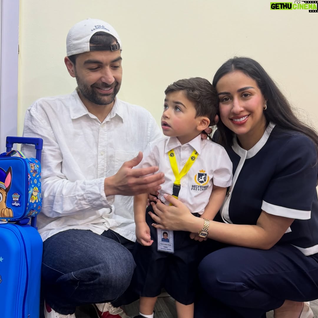 Farah Hadi - 154.5K Likes - اول يوم دوام … تحسونه ؟ 
#عقيل_الرئيسي #فرح—الهادي #ادم_الرئيسي #نوح_الرئيسي  #school