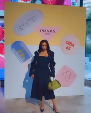 Fatima Al-Momen Instagram - Prada Mode x Damien Hirst Day #2